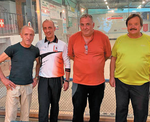 Vincent Cocco, Miguel Rocha, Robertino Rossi et Sergio Frigomosca.