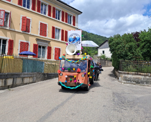 L’amicale du village était sous l’océan mais pas sous l’eau...