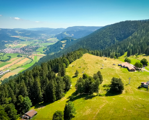 Le haut du site de La Robella. © Mathieu Hofner
